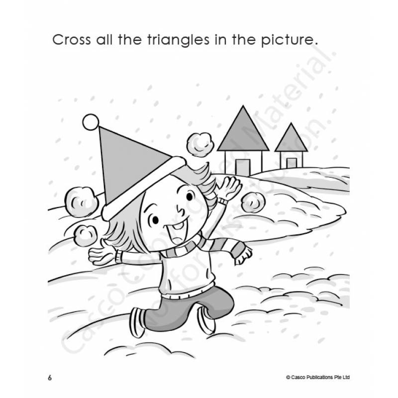 Step by Step Early Math Skills Book 4: Shapes & Measurement I (for Ages 3-4)