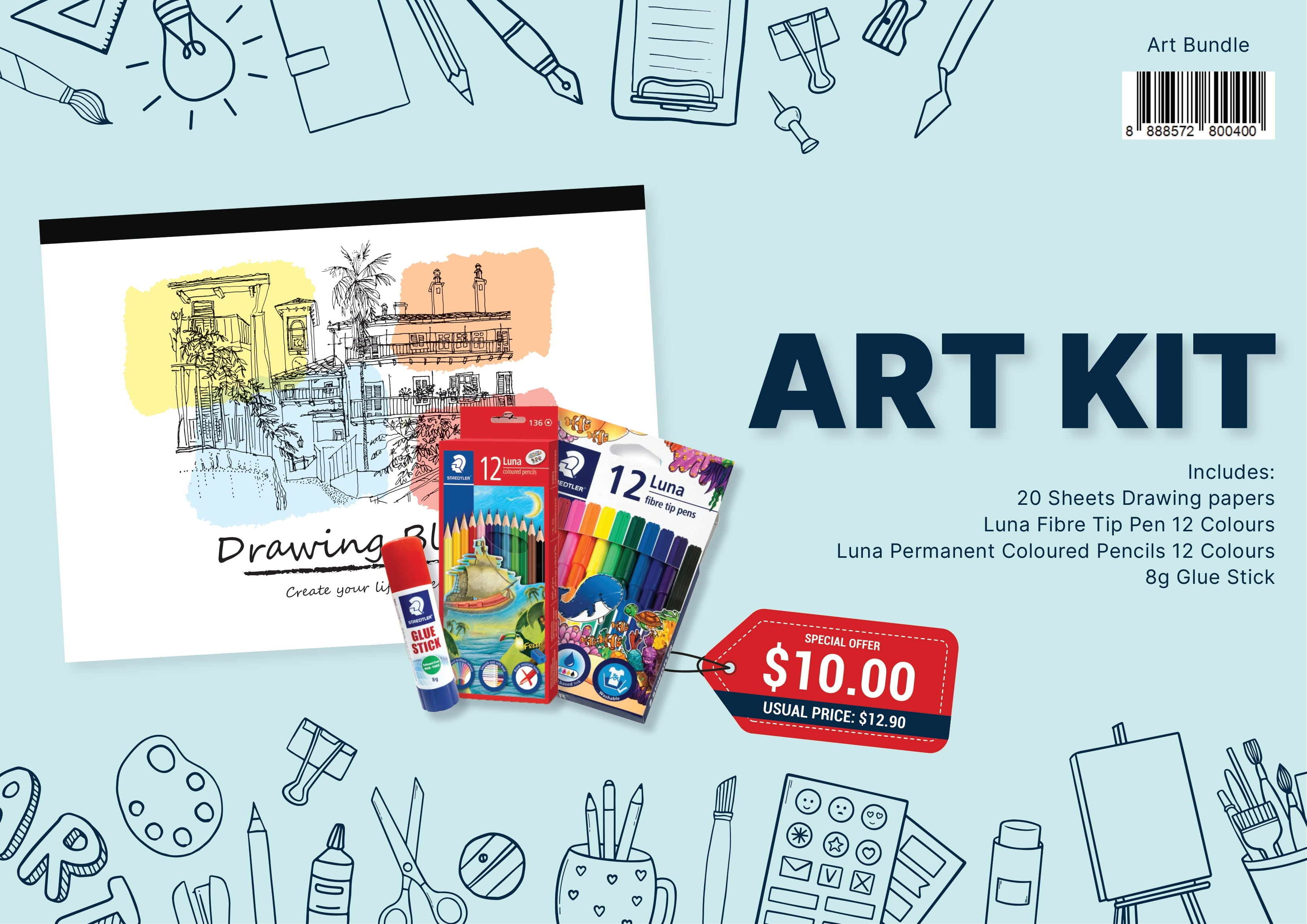 STAEDTLER ART COLOURING KIT