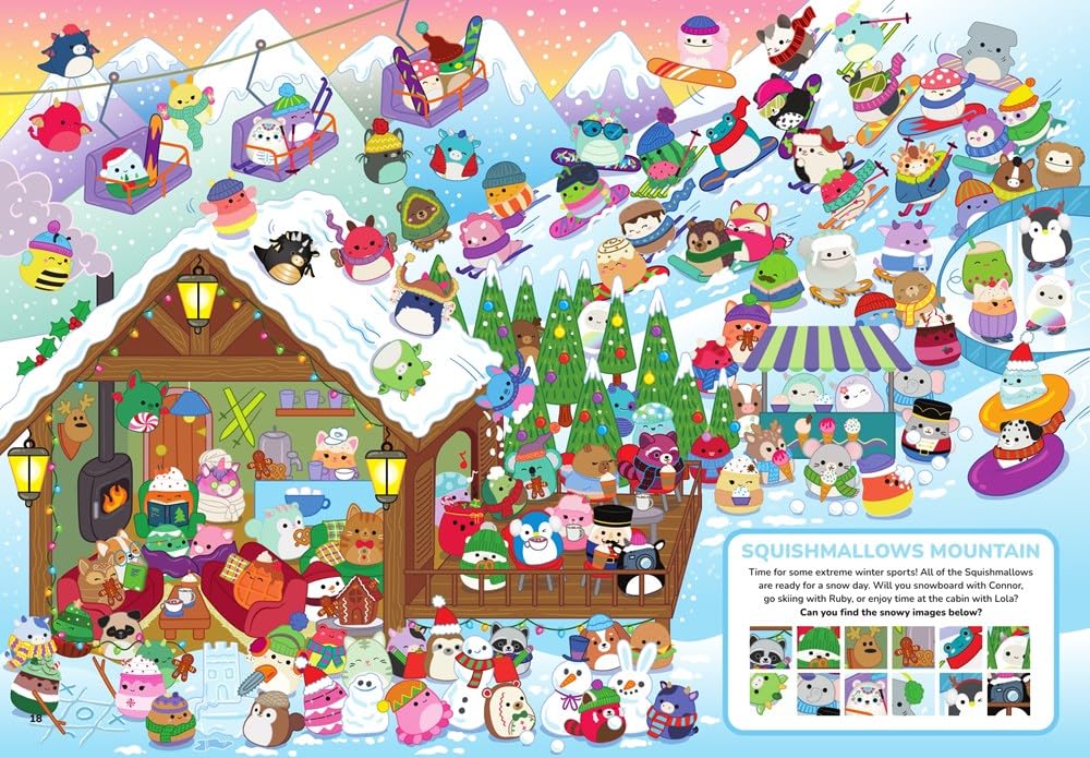 Squishmallows: Squish and Seek (Hardcover)
