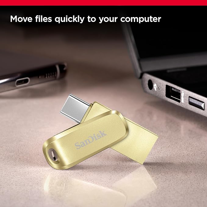 SanDisk 512GB Ultra Dual Drive Luxe USB Type-C