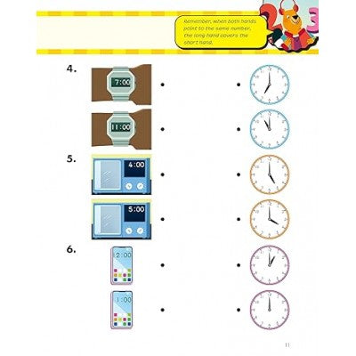 KUMON: Everyday Math: Telling Time Grades 1-2