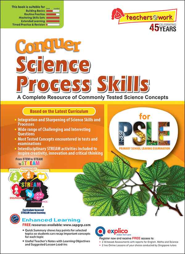 PSLE Conquer Science Process Skills- 4th Edition