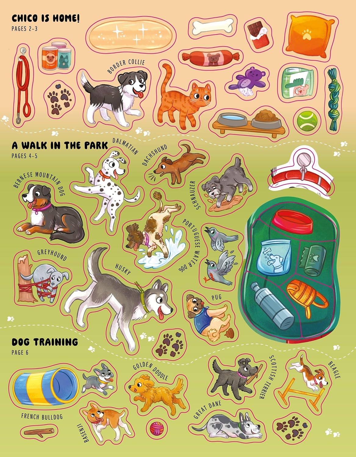 Dogs (Sticker Book)