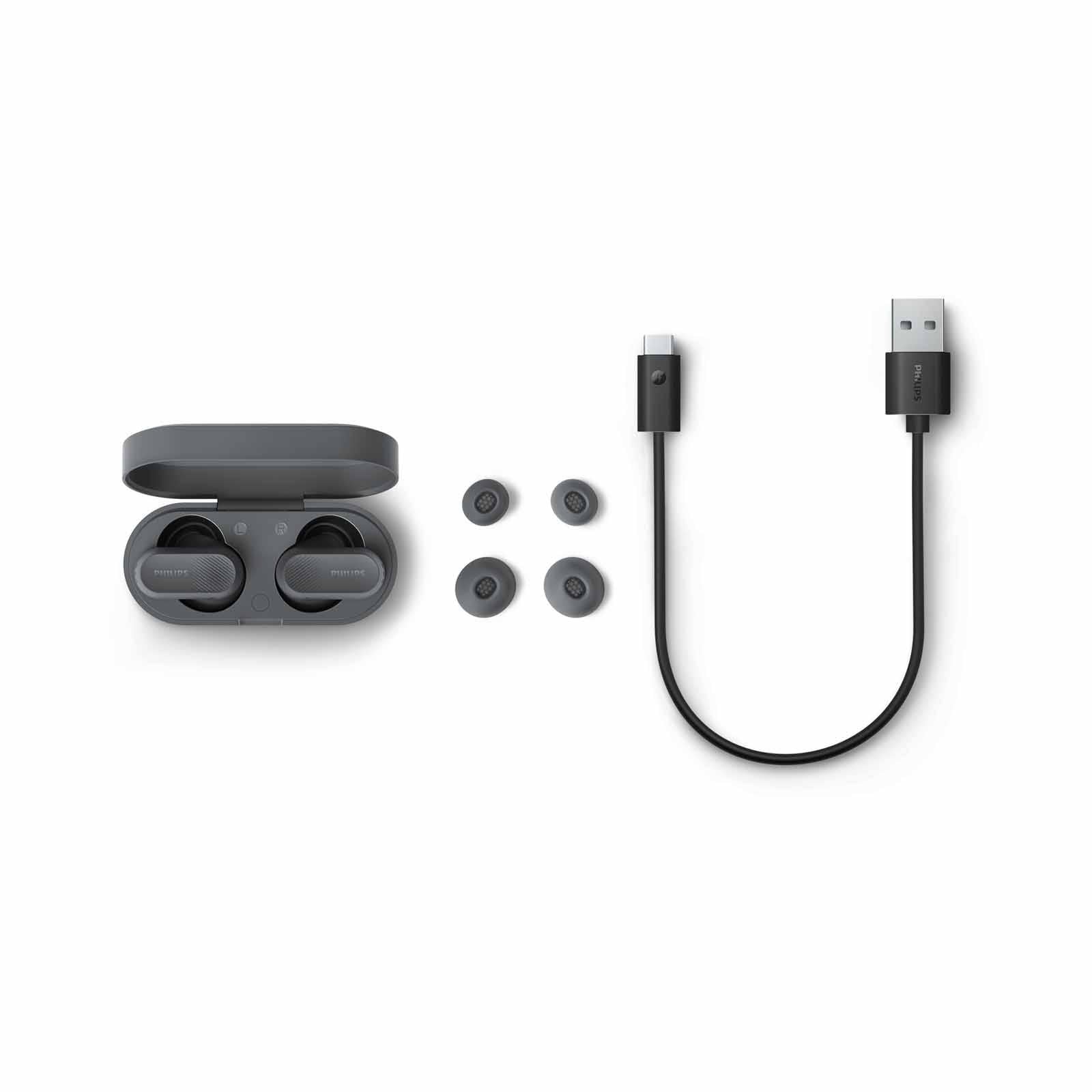 Philips 3000 Series True Wireless Headphones with ANC Pro Grey
