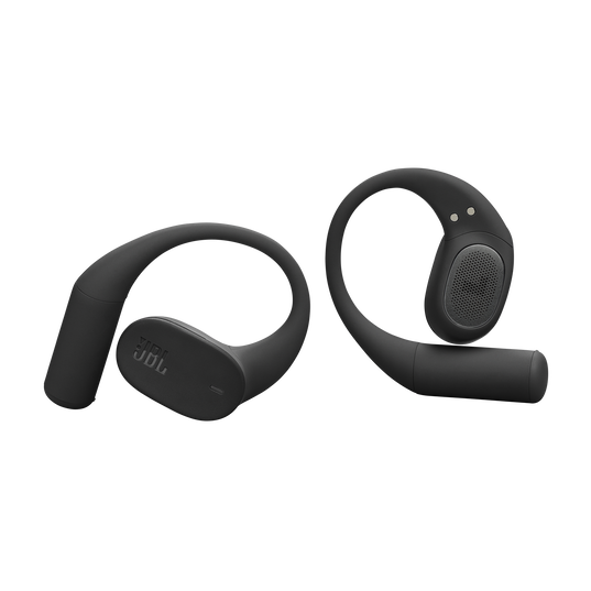JBL Sense Lite True Wireless Open-Ear Headphones with JBL OpenSound Technology and Ear Hook Design - Black