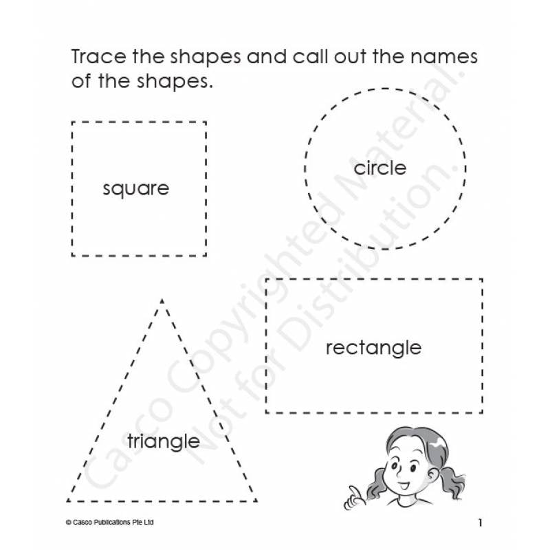 Step by Step Early Math Skills Book 7: Shapes & Measurement II (for Ages 4-5)