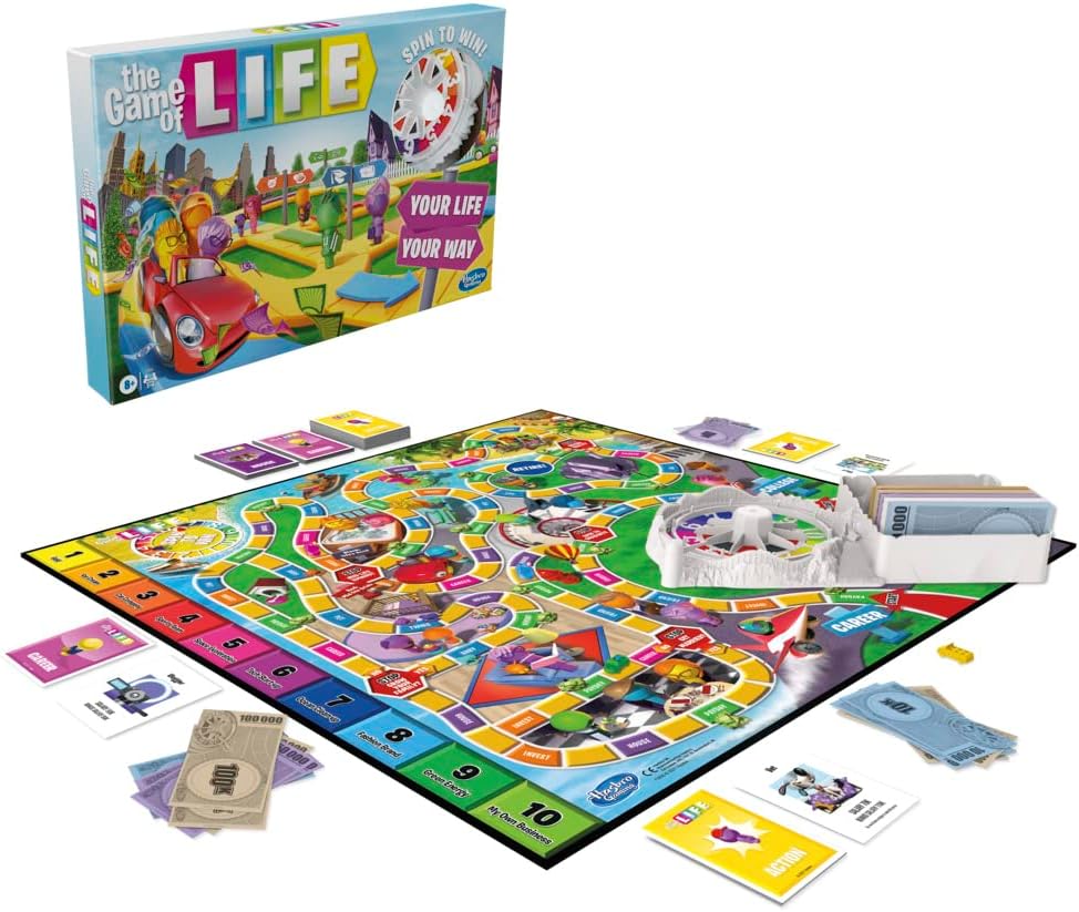 HASBRO THE GAME OF LIFE BOARD GAME