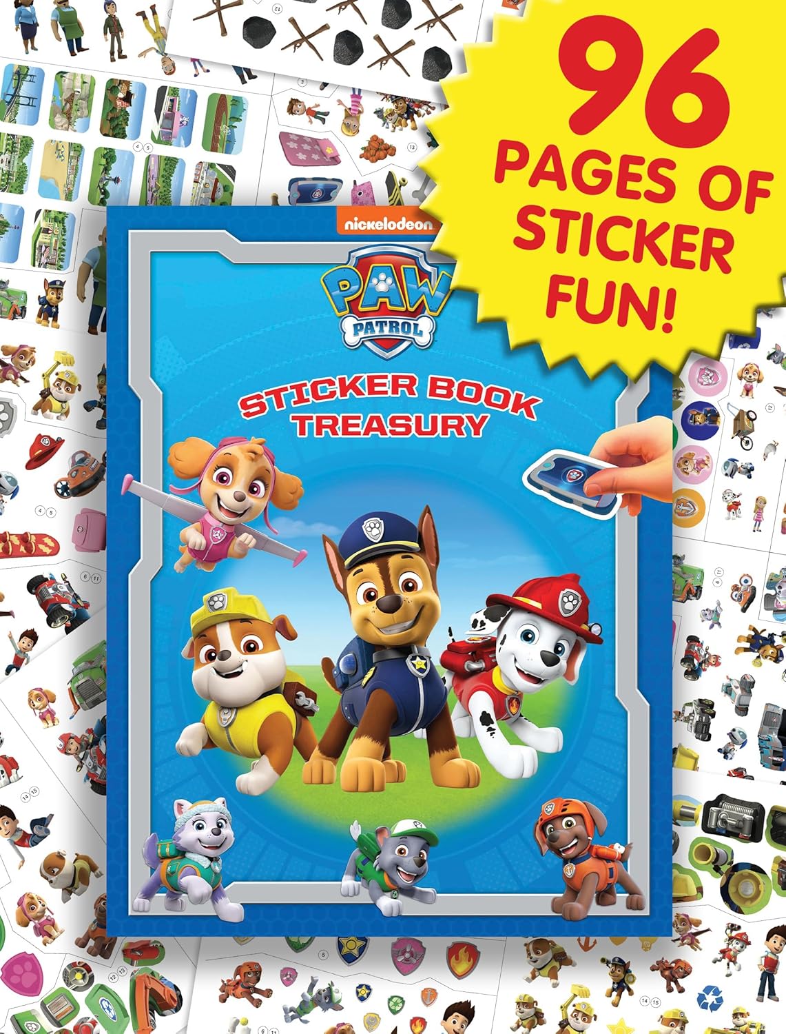 Paw Patrol Sticker Book Treasury (Paperback)