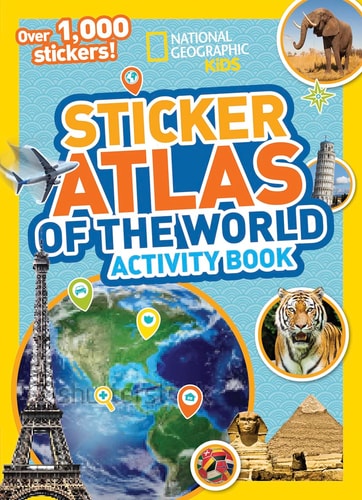 World Atlas Sticker Activity Book: Over 1,000 stickers! (Paperback)