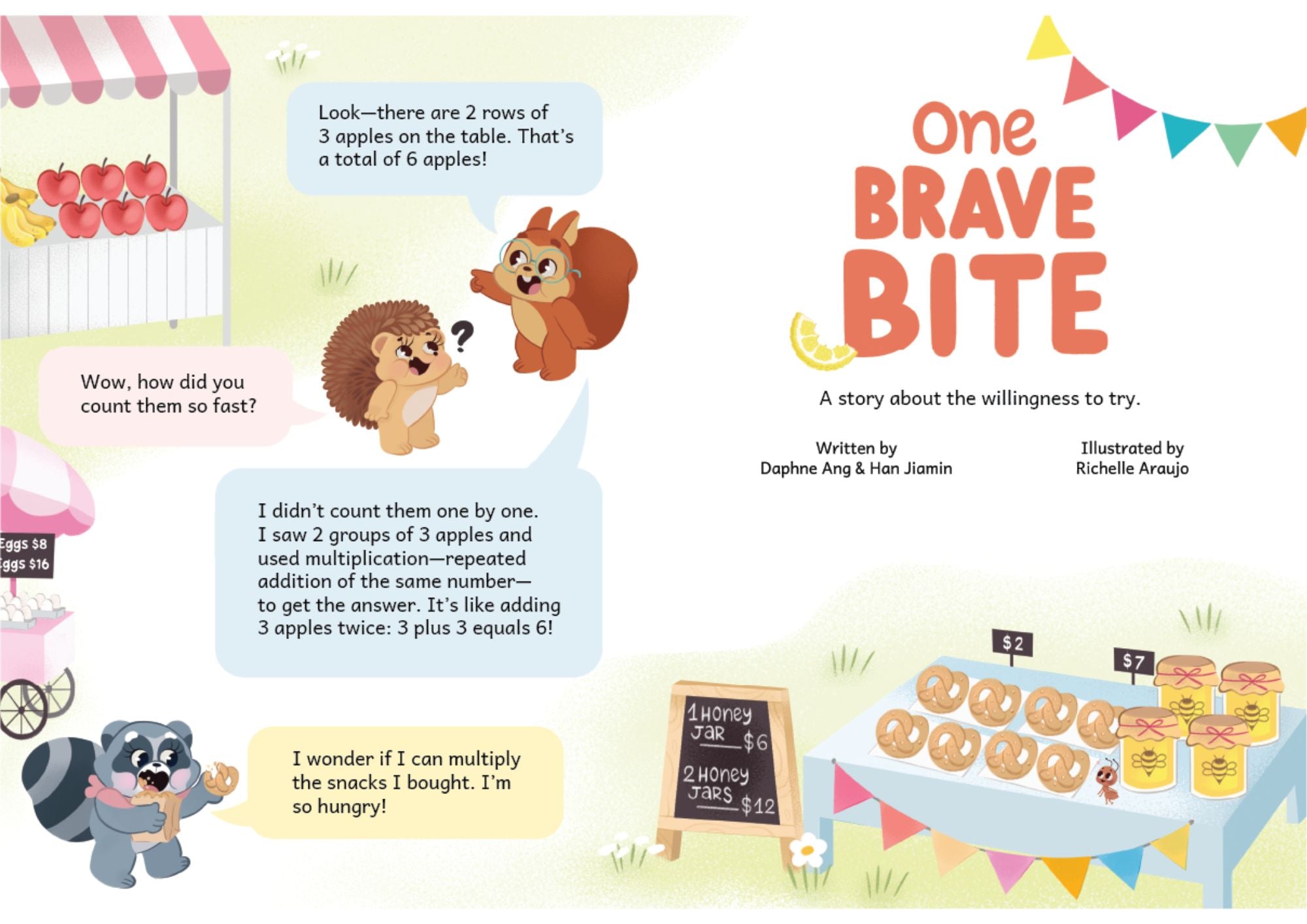 Maths Storybook: One Brave Bite - Multiplication (5-7yo)