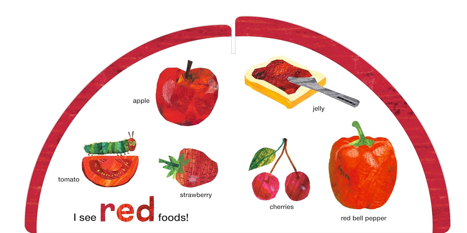 The Very Hungry Caterpillars Rainbow Foods