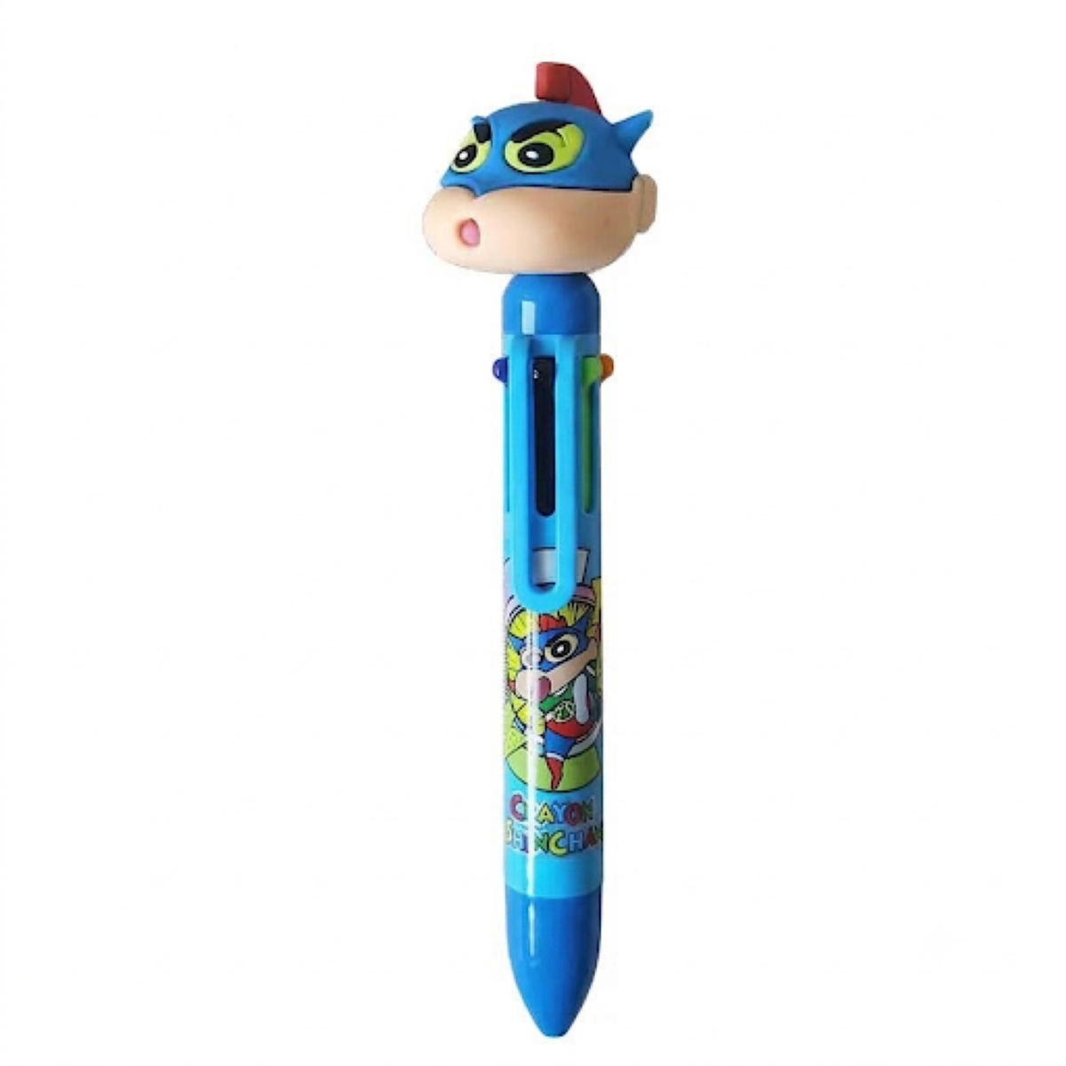  Crayon Shinchan 6 Colour Ballpoint Pen 0.5mm - 2 Assorted Design 