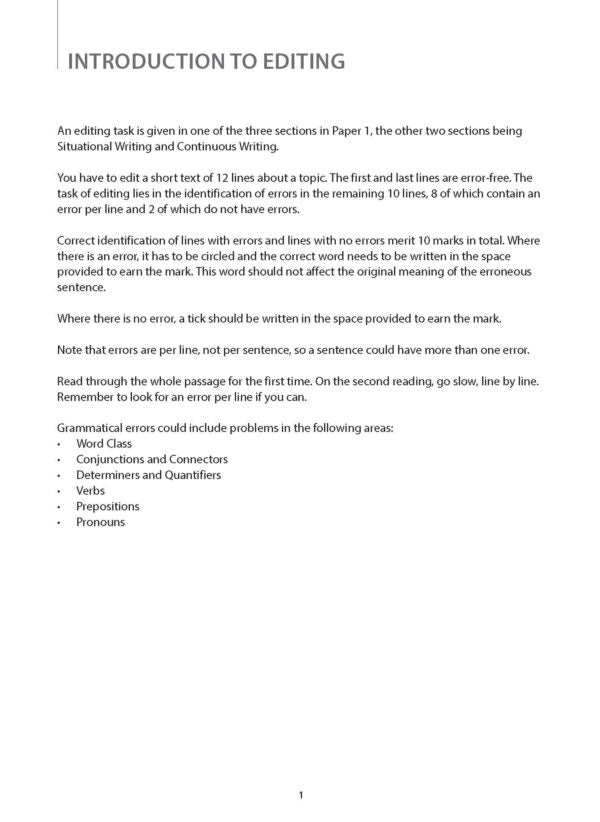 Key Guide Lower Secondary English Mastering Editing