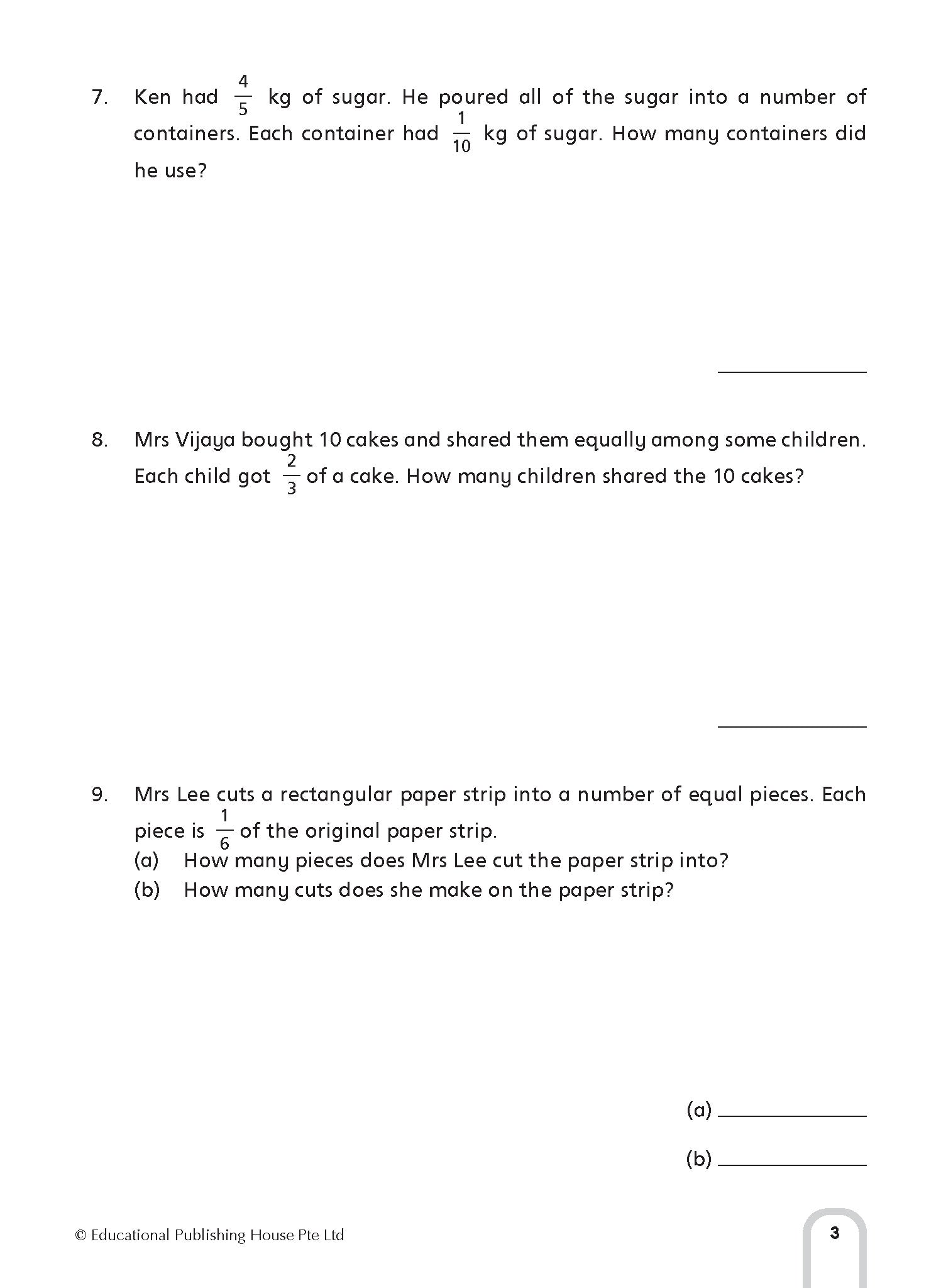 Primary 6 Intensive Maths Drills-3ed