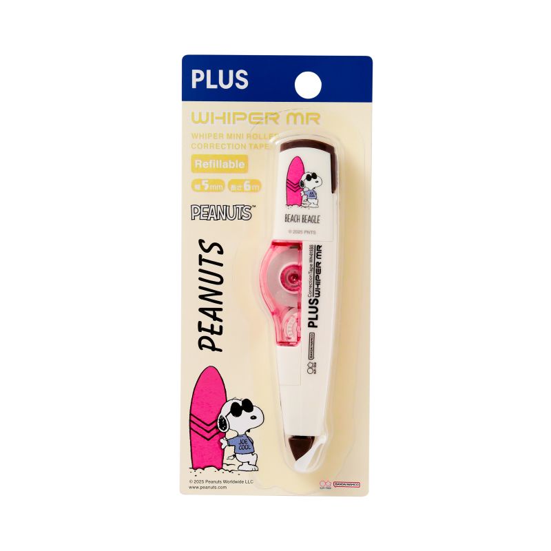 PLUS MR Correction Tape Set PEANUTS SURF 