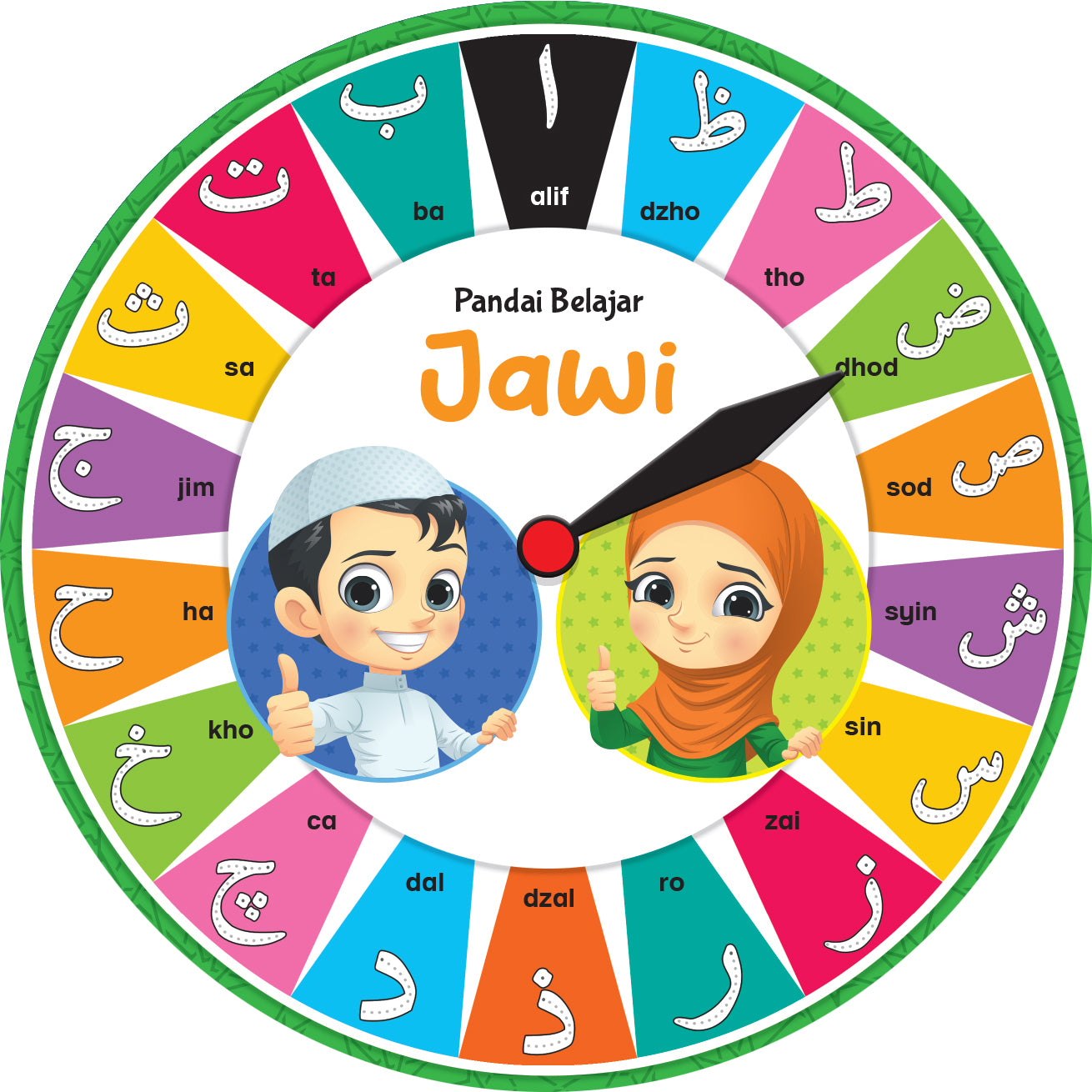 Papan Tulis: Pandai Belajar Jawi