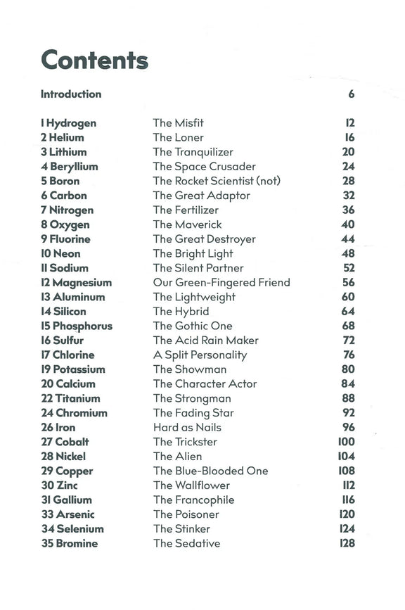 The Secret Lives Of Elements