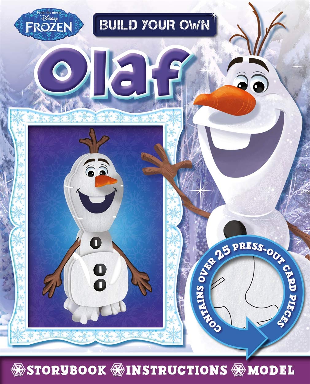 Disney Frozen: Build Your Own Olaf (Board Book)