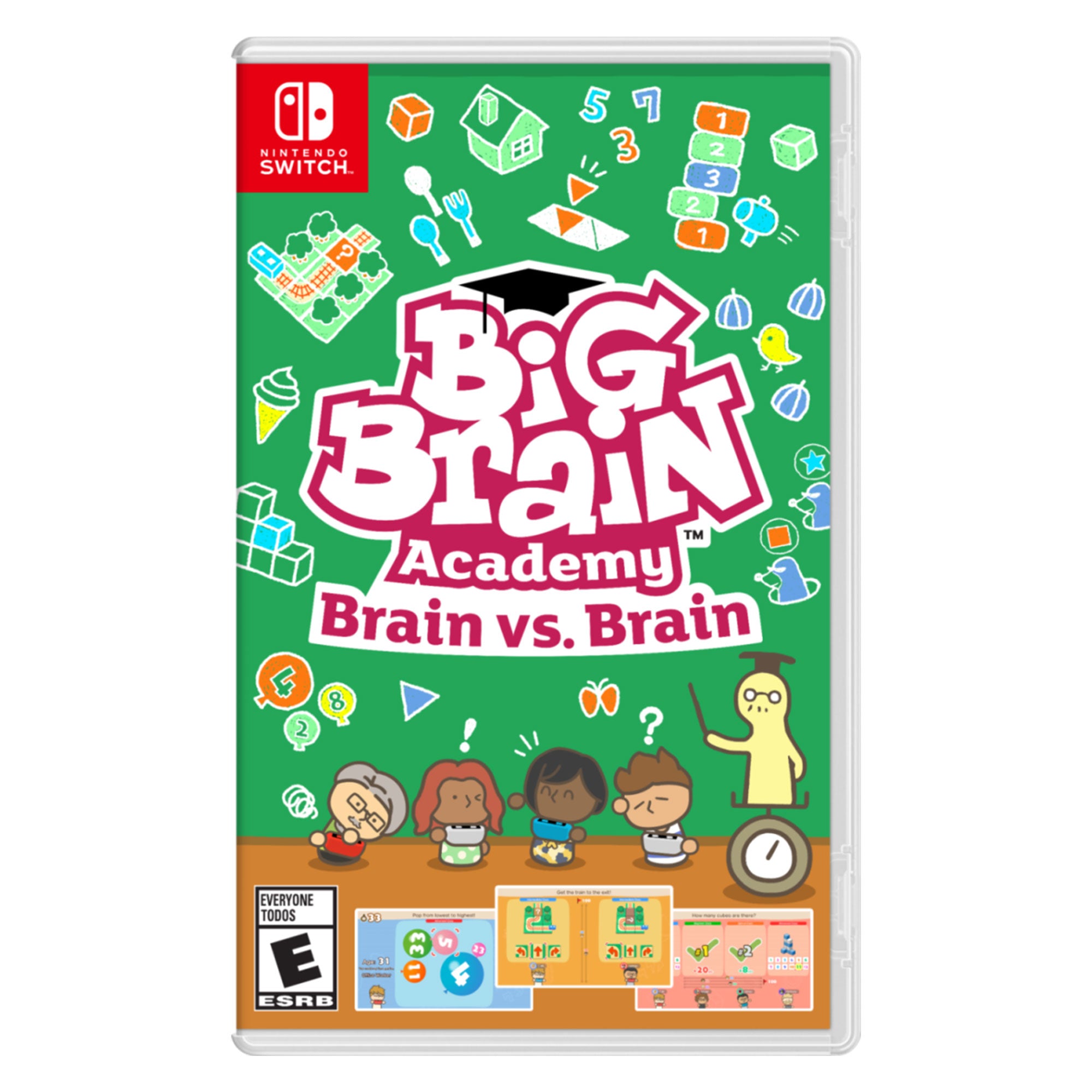 Big Brain Academy: Brain Vs. Brain - Nintendo Switch