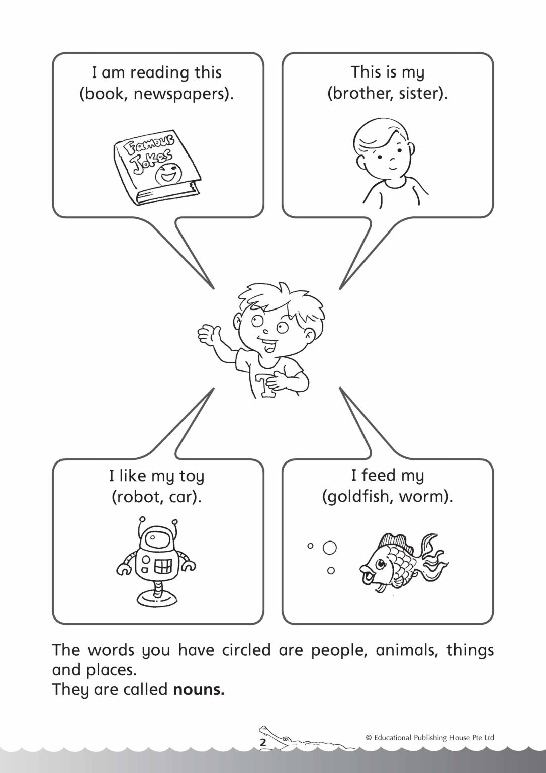 Bridging From K2 To Primary 1 Grammar & Vocabulary
