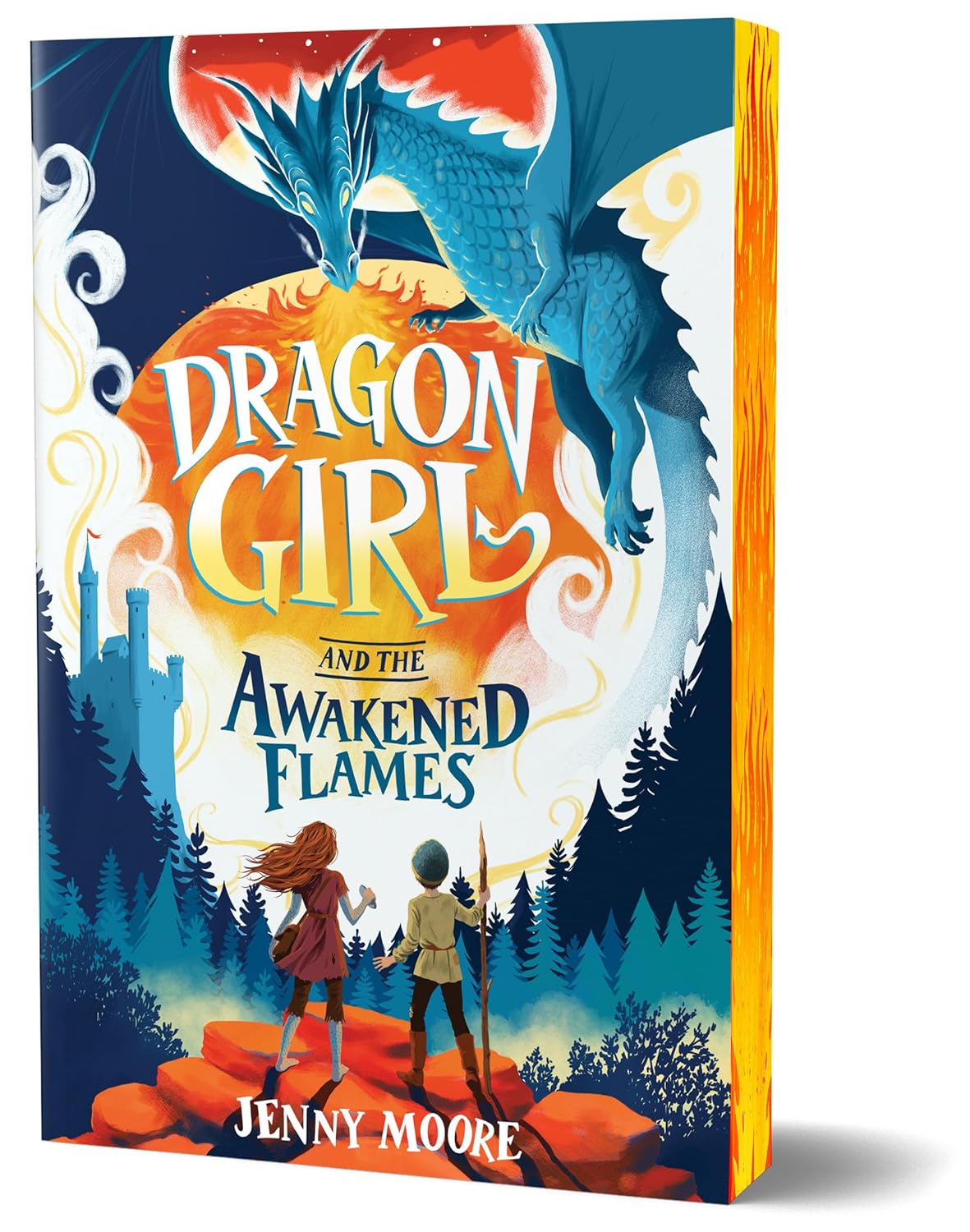 Dragon Girl and the Awakened Flames (Deluxe Edition) Paperback