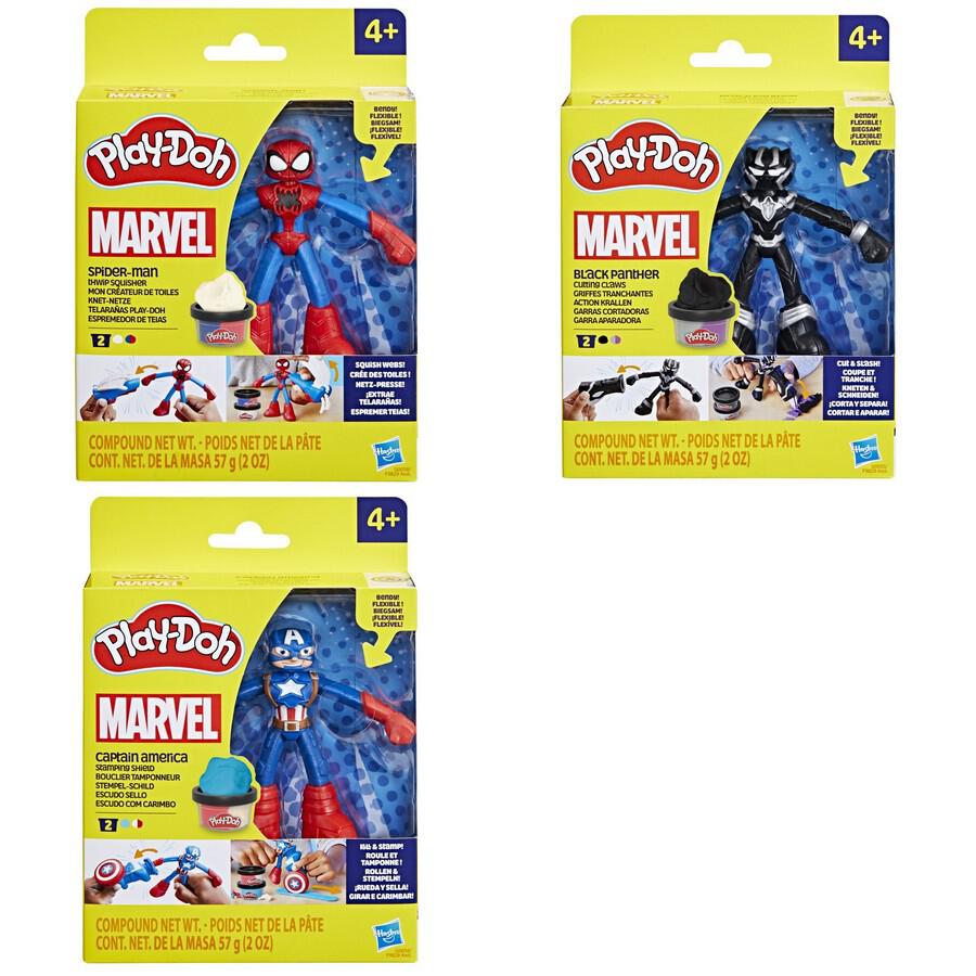HASBRO PLAYDOH MARVEL FIGURES ASSORTED