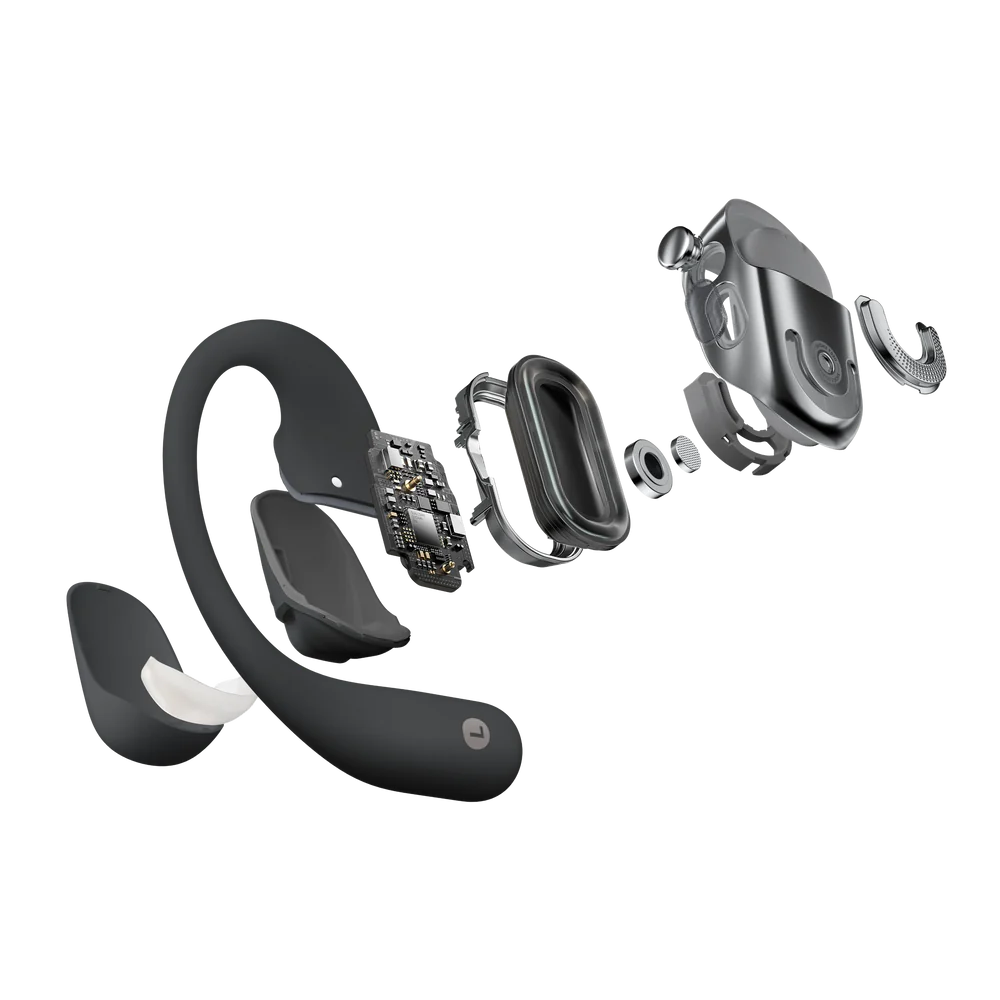 Shokz OpenFit 2 Open-Ear True Wireless Earbuds (Black)