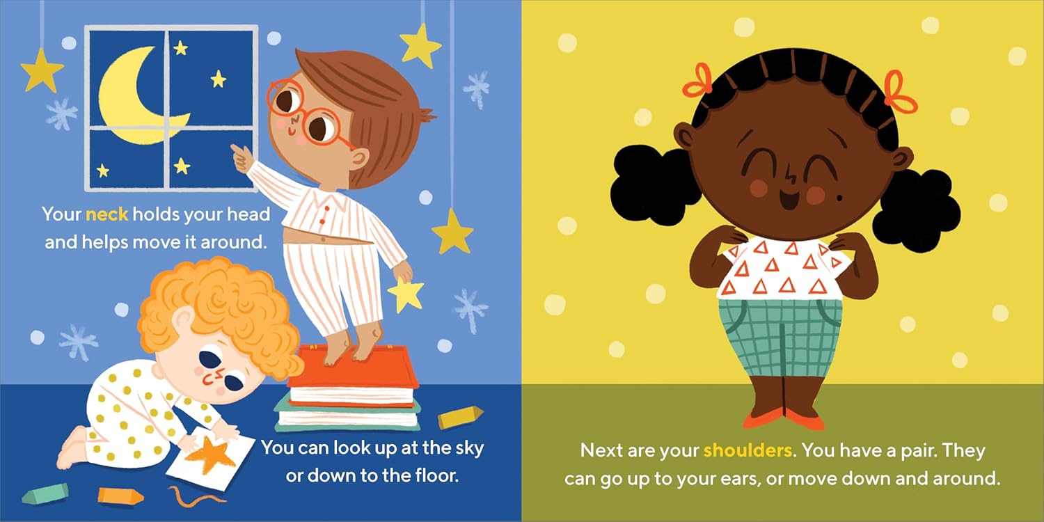 Eyes, Nose, Belly, Toes: My First Human Body Book (Board Book)