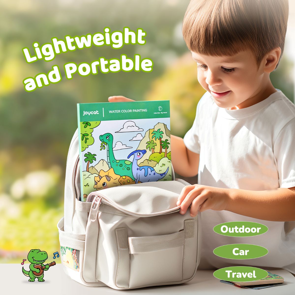 JOYCAT WATER COLOUR PAINTING DINO