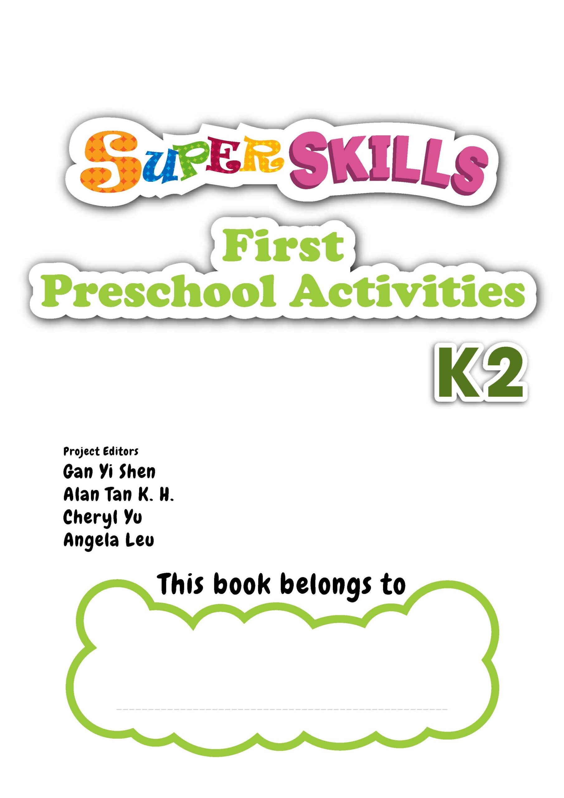SUPER SKILLS First Preschool Activities K2 – Popular Book Company Pte Ltd