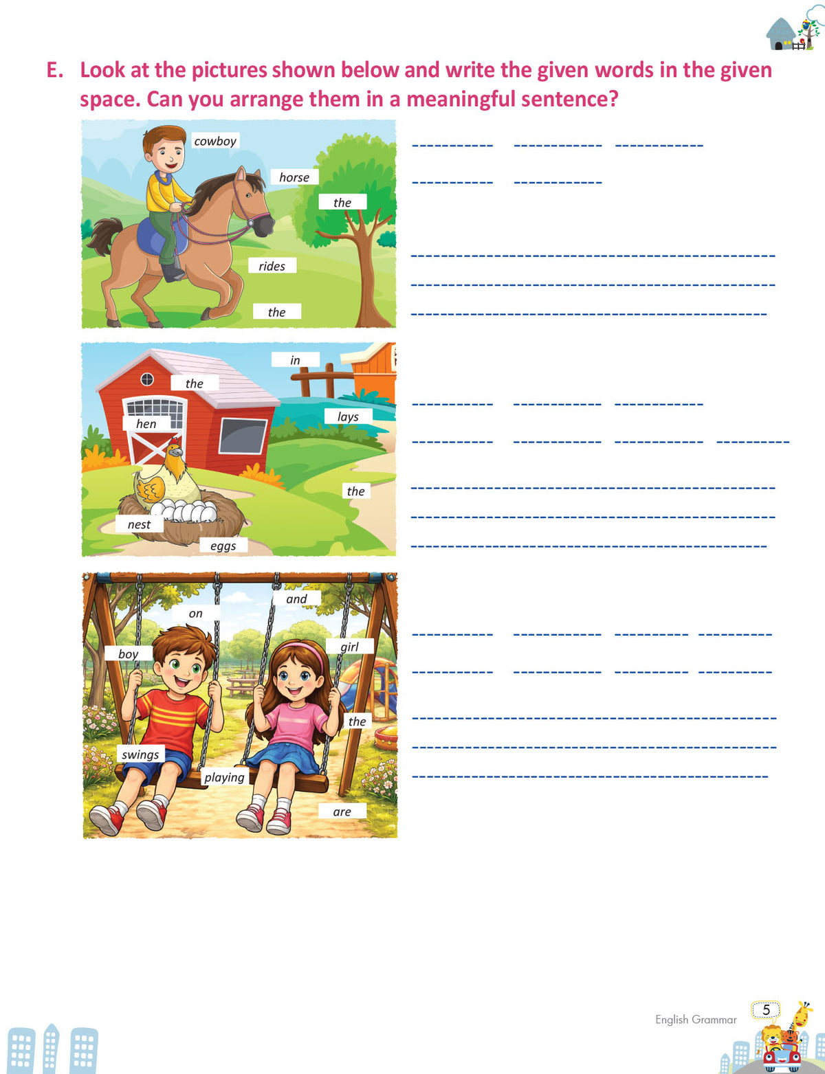 My Grammar Journey! Progressive 7+