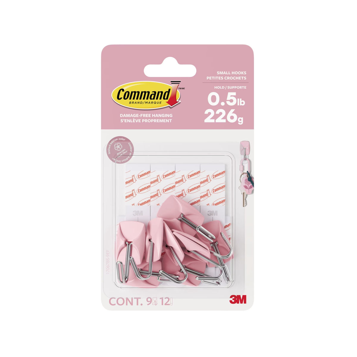 3m Cmd Sml Wire Hooks Blossom 17067bs9ef