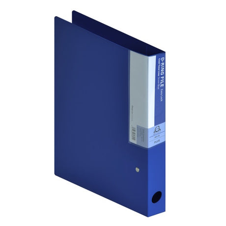 PLUS DEJAVU 2D RING FILE FL-120PP OCEAN BLUE 89314