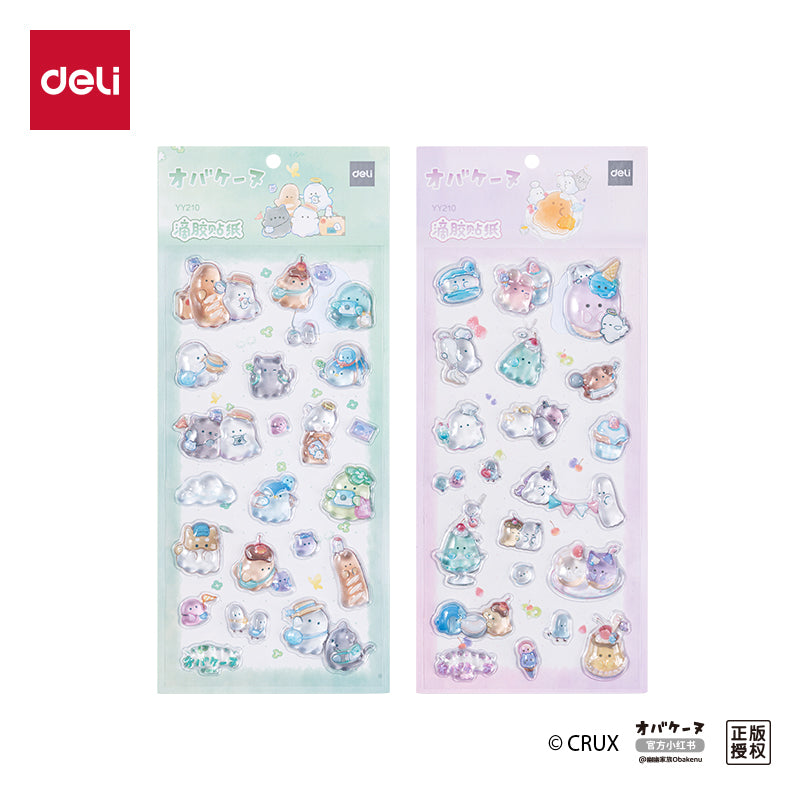 Obakenu 3D Sticker YY210