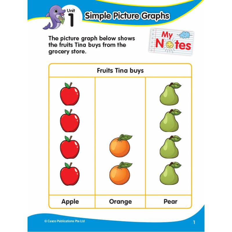 Maths Tutor Early Skills Book 10: Picture Graphs