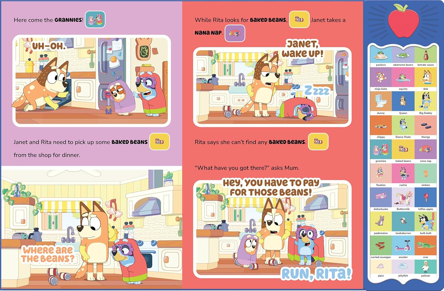 Bluey: Wackadoo! Bluey Words and Sounds Sound Book (Hardcover – Sound Book)