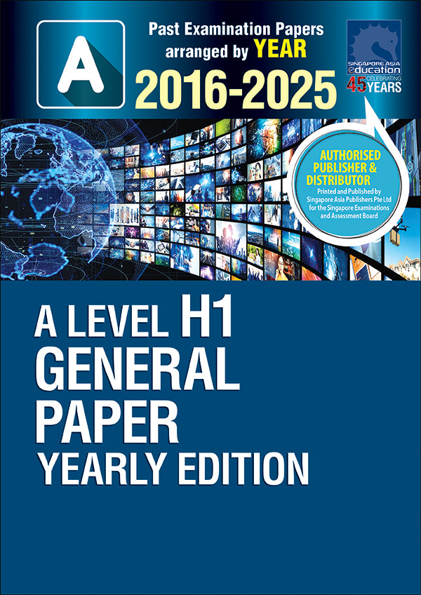  A-Level H1 General Paper YE (2016-2025)