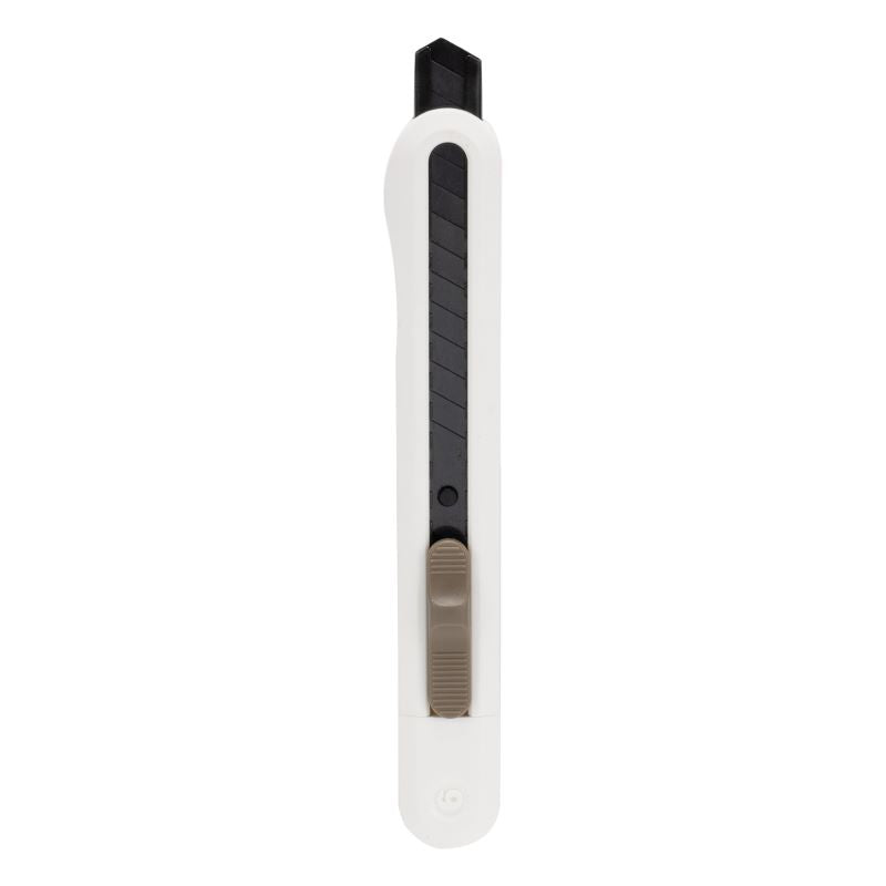 DELI NUSIGN CUTTER 9MM WHITE ENS063