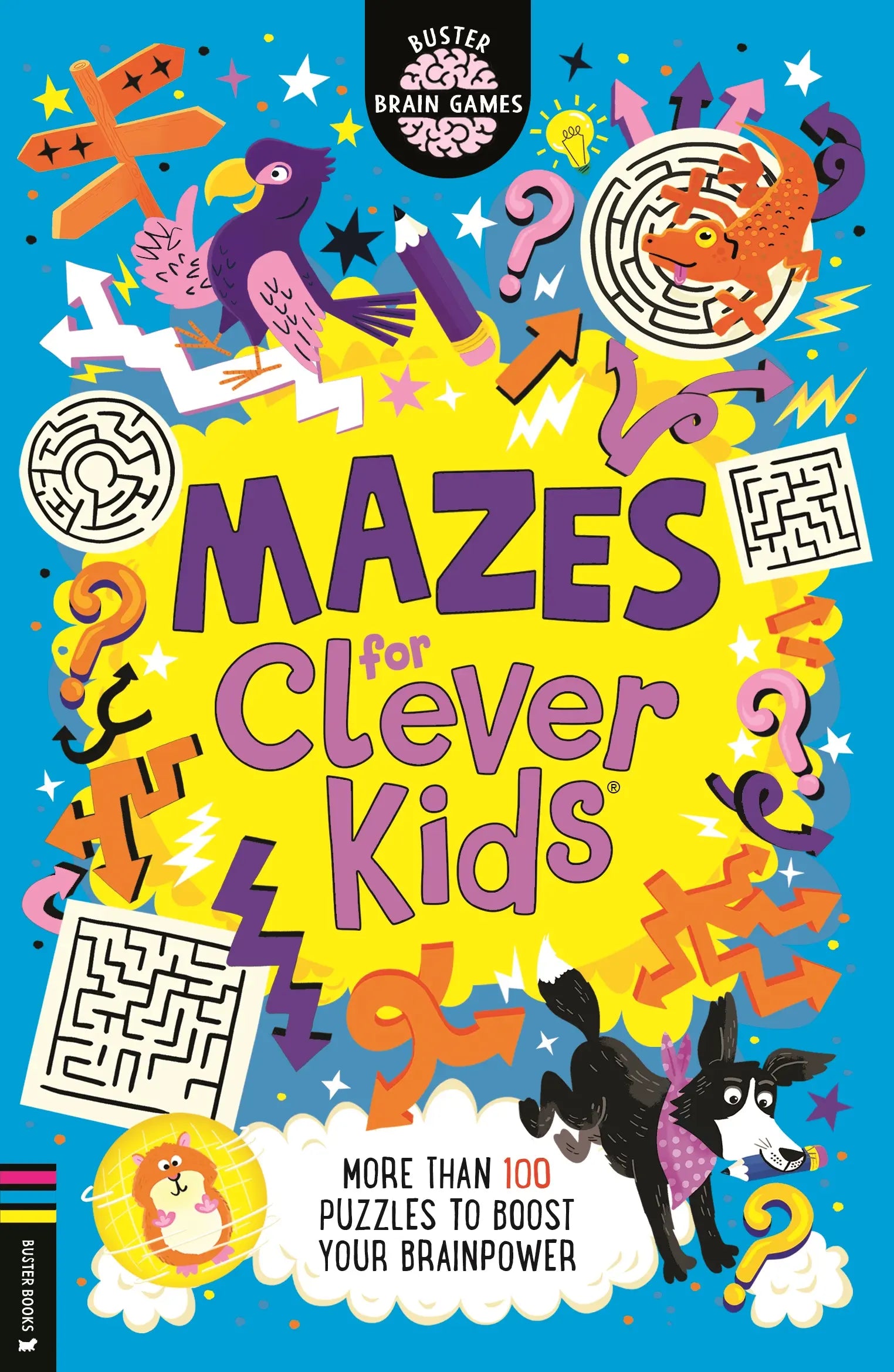 Mazes for Clever Kids®: More Than 100 Puzzles To Boost Your Brainpower (Buster Brain Games) (Paperback)