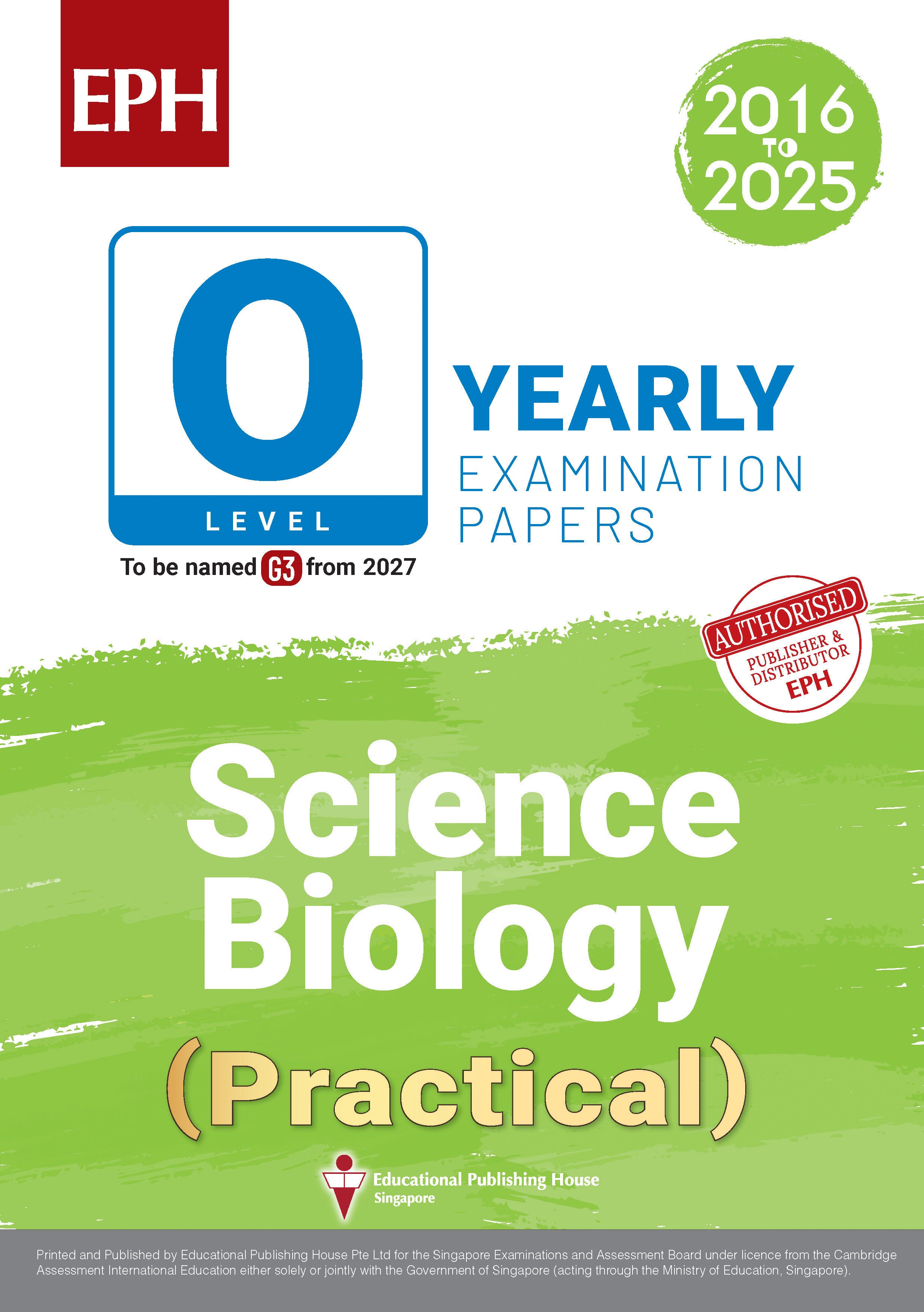 OL Science Biology Practical Qs 16-25 (Yearly)