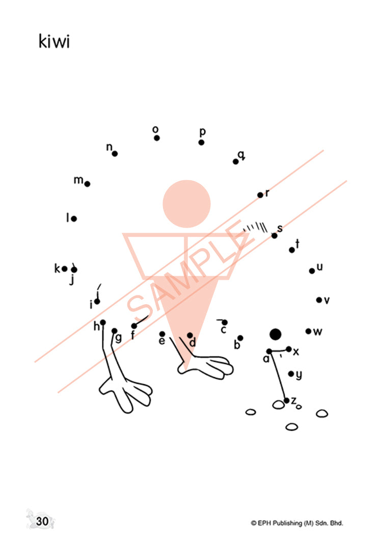Nursery Dot-to-Dot for Preschoolers - Small Letters