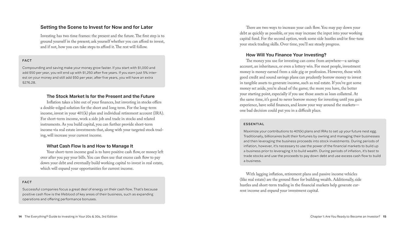 The Everything Guide to Investing in Your 20s & 30s, 3rd Edition: Your Step-by-Step Guide to: * Understanding Stocks, Bonds, and Mutual Funds * ... * Becoming Financially Independent (Paperback)