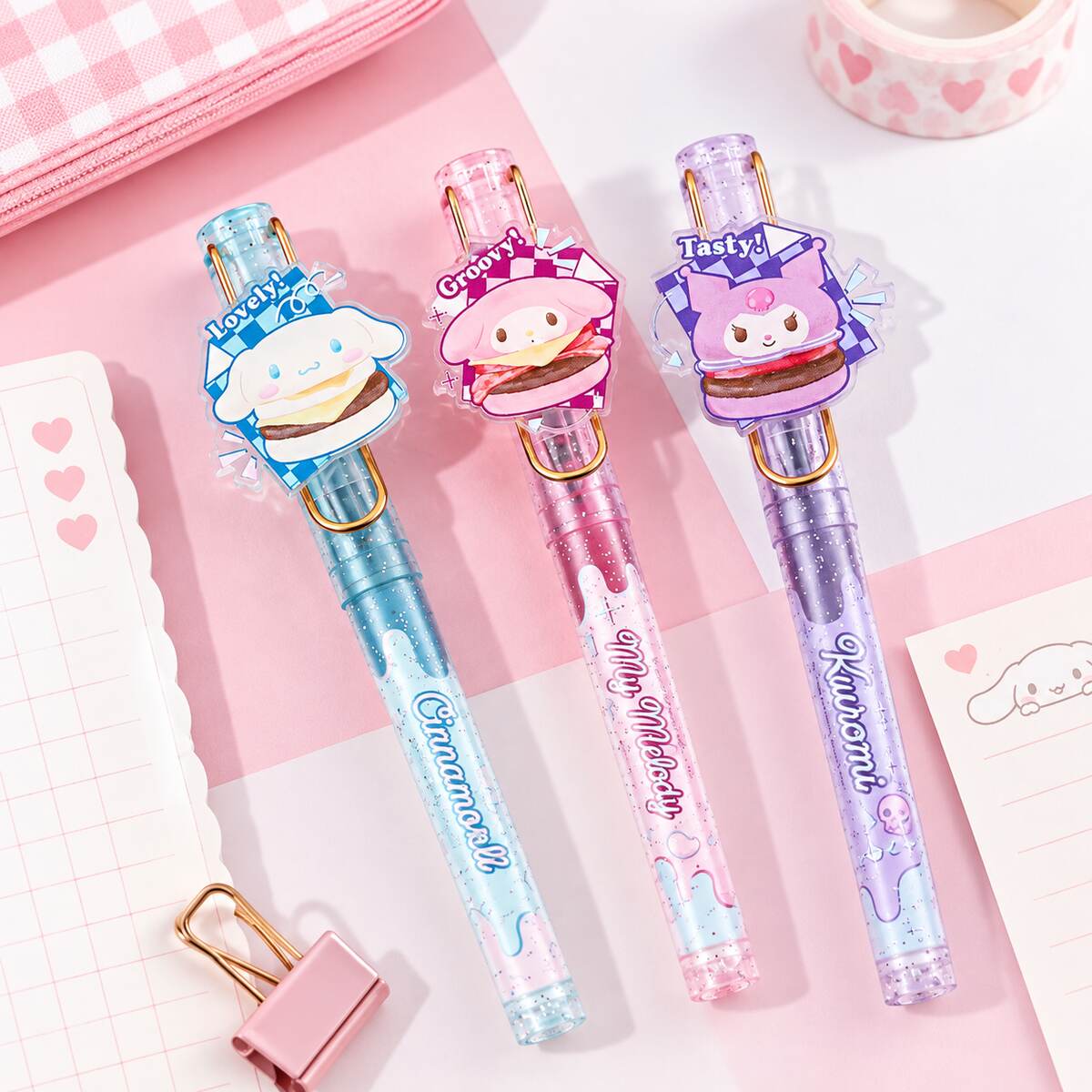  Sanrio Characters Student Fountain Pen - 3 Assorted Design 