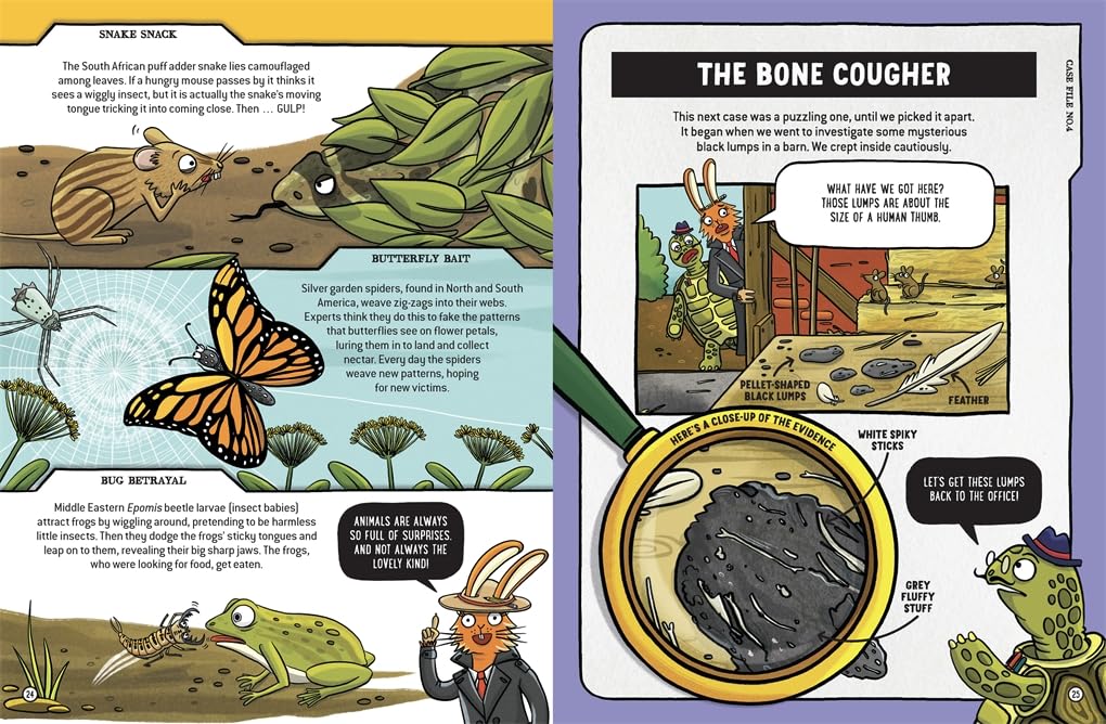 The Animal Detectives: Solve Nature’s Wildest Mysteries (Paperback)