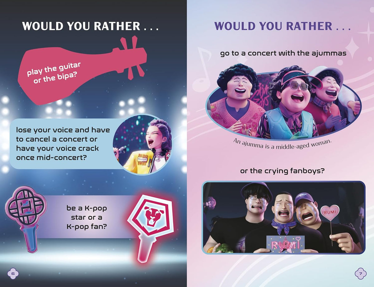 KPop Demon Hunters: Official Would You Rather? (Paperback)
