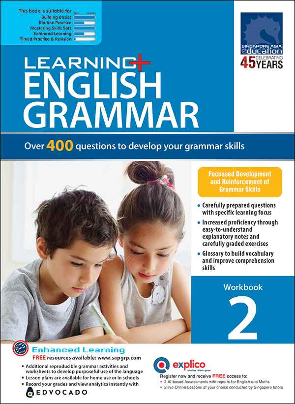 Primary 2 LEARNING+ ENGLISH GRAMMAR Workbook 2 -3rd Edition – Popular ...