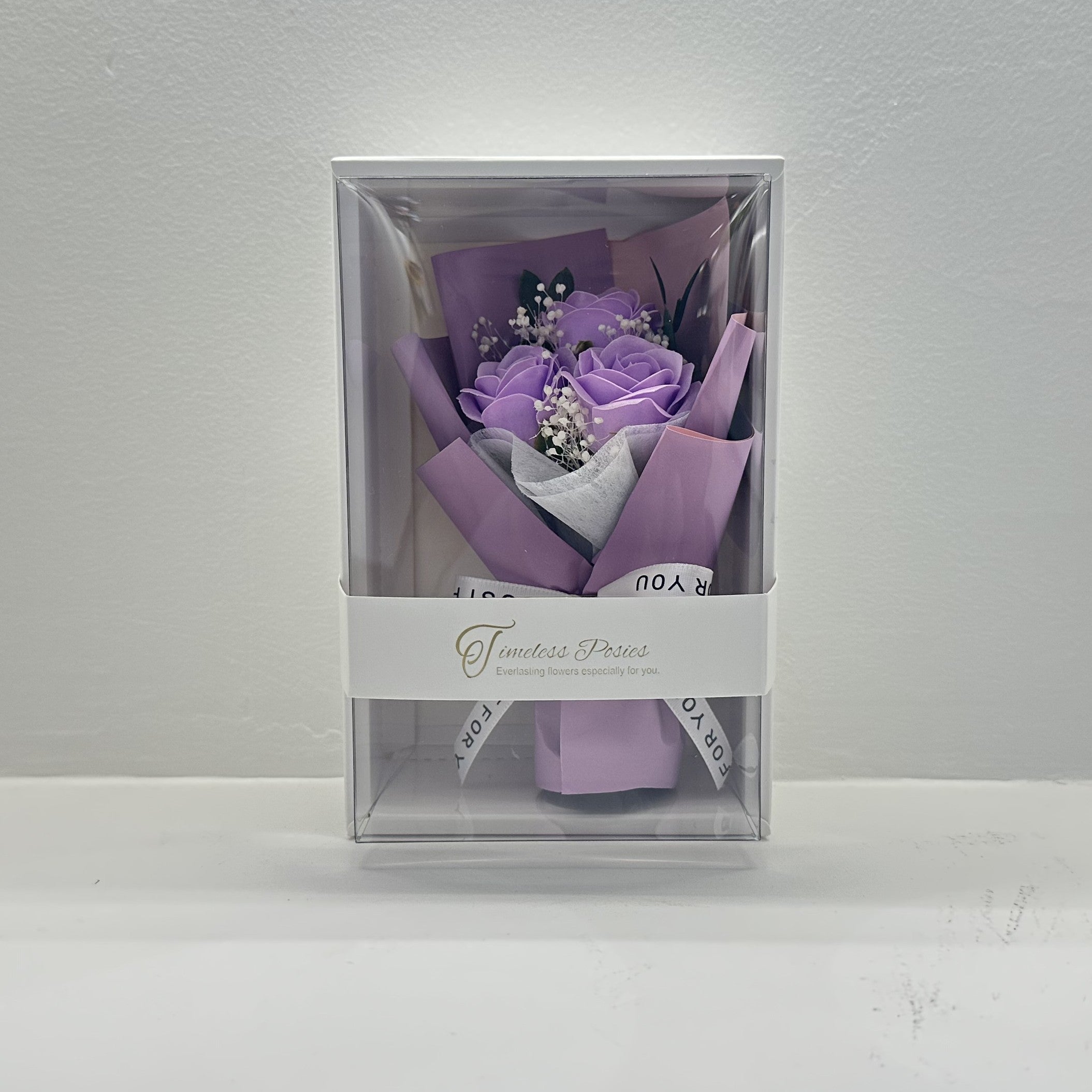 SOAP ROSE BOUQUET 3PC 3075