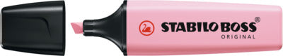 STABILO BOSS ORIGINAL PASTEL HIGHLIGHTER PINK BLUSH