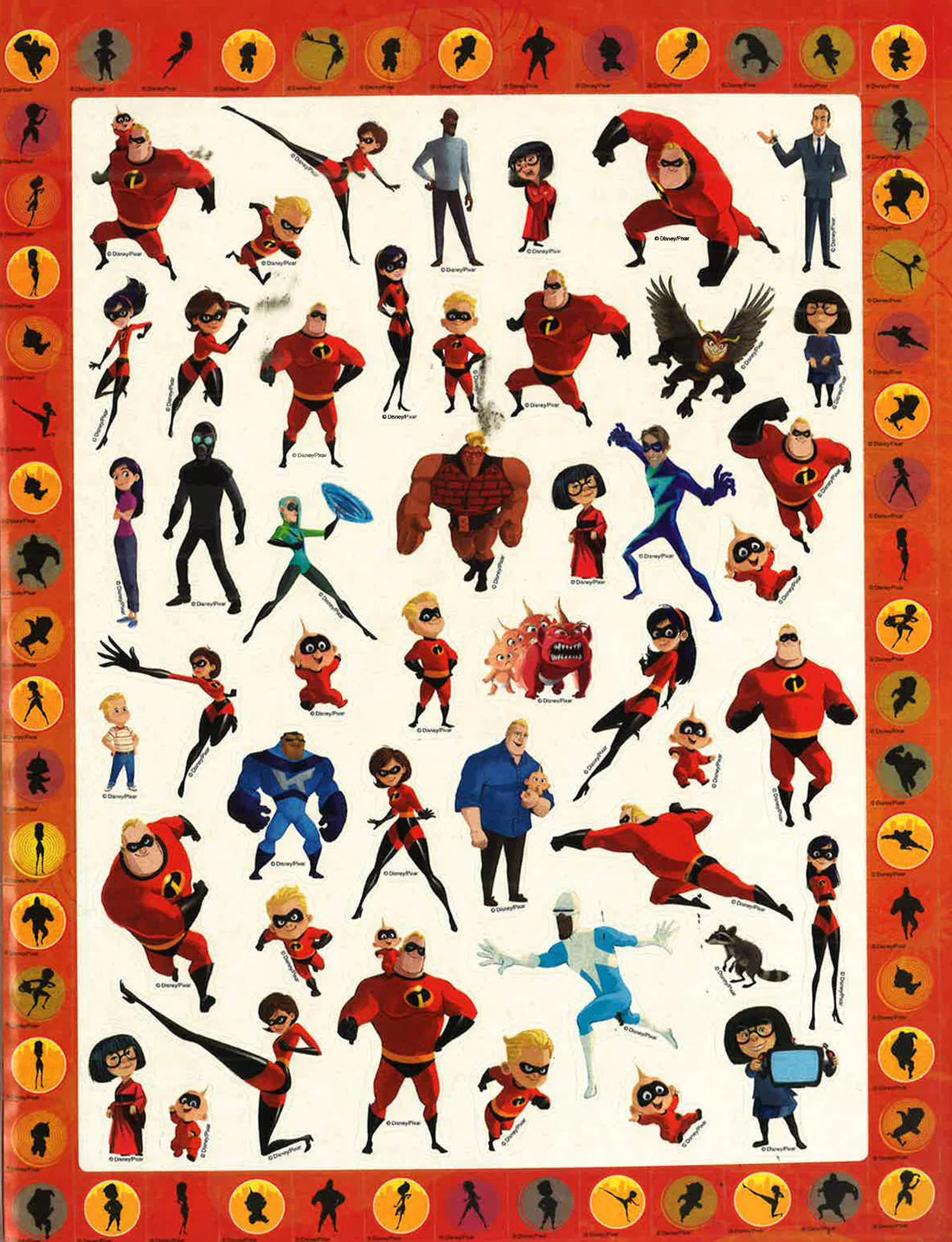 Incredibles 2: 1001 Stickers