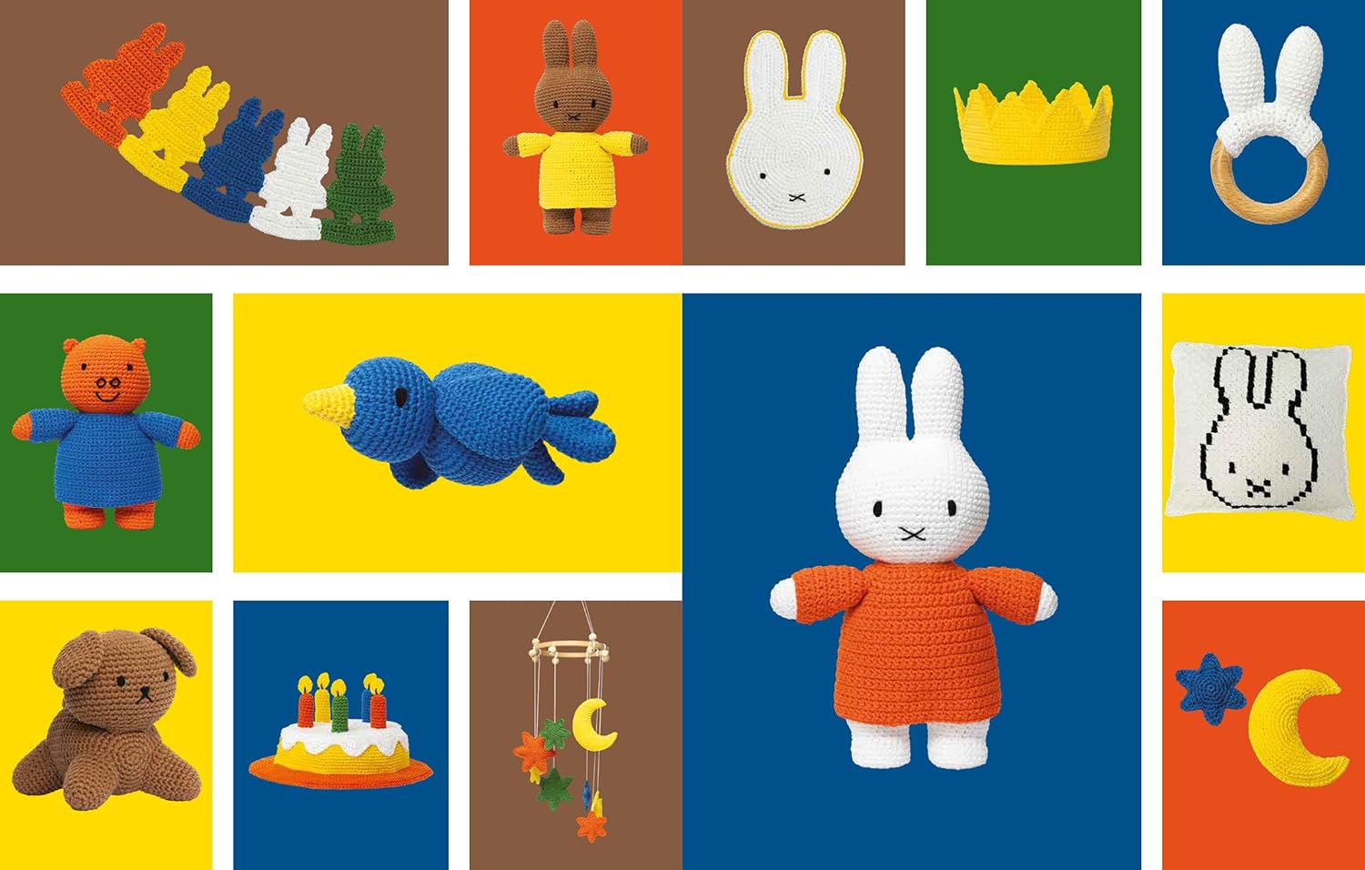The Miffy Crochet Book: 16 Projects For Friends, Fun Times And Bedtime (Paperback)